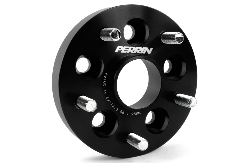 PERRIN Subaru/Toyota/Scion 25mm Wheel Adapter (Bolt-On Type) 5x100 to 5x114.3 w/56mm Hub - Pair - Image 4