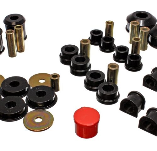 Energy Suspension 5.18115G 03-05 Mitsubishi Lancer EVO 8 Black Hyper-flex Master Bushing Set - Image 6