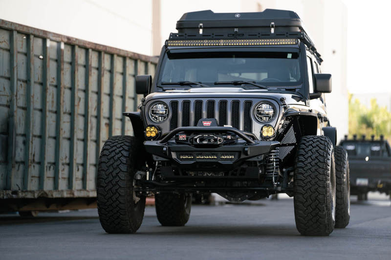 DV8 Offroad FBJL-09 18-23 Wrangler JL/Gladiator JT Spec Series Front Bumper - Image 5