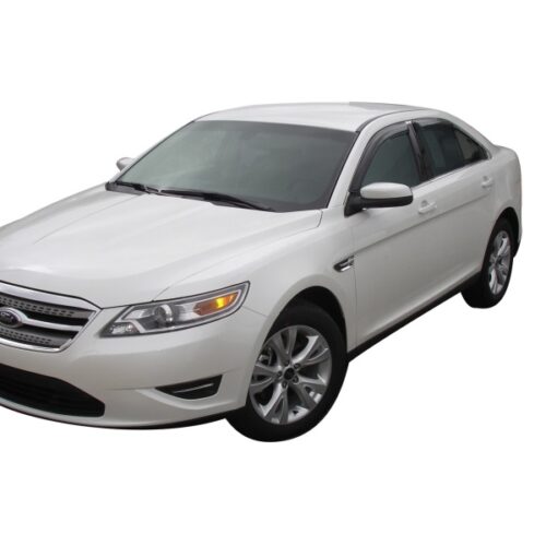 AVS 10-18 Ford Taurus Ventvisor Outside Mount Window Deflectors 4pc - Smoke - Image 4