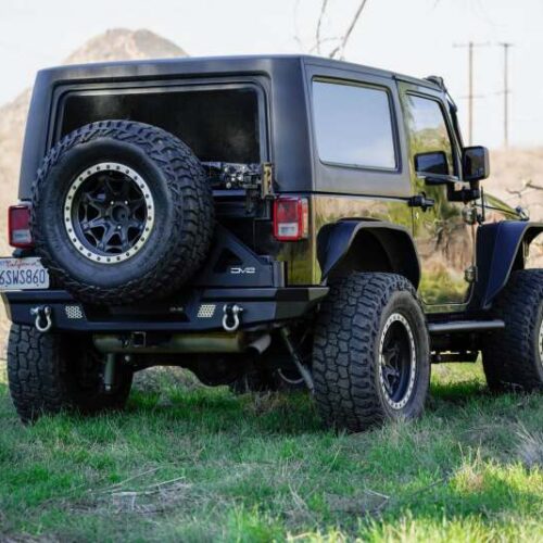 DV8 Offroad TCJK-13 07-18 Jeep Wrangler (JK) Tire Carrier for MTO Bumper - Image 10