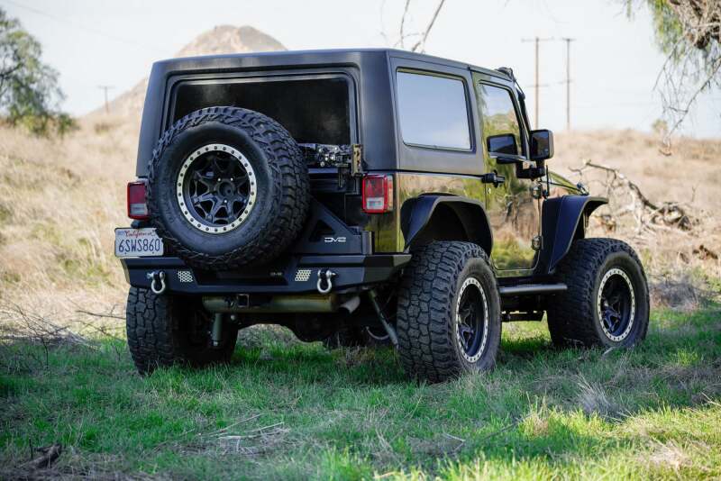 DV8 Offroad TCJK-13 07-18 Jeep Wrangler (JK) Tire Carrier for MTO Bumper - Image 10