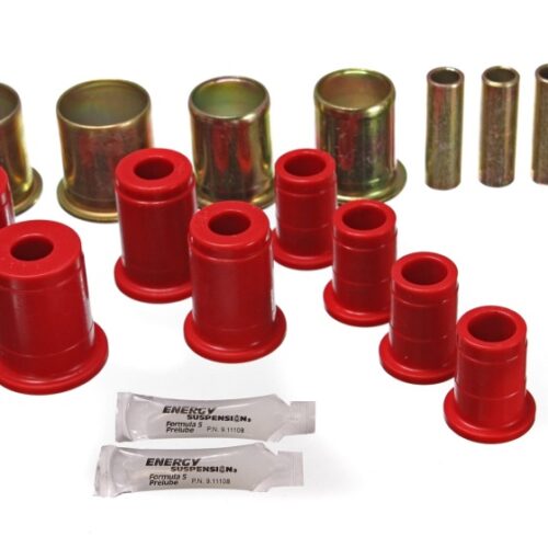 Energy Suspension 3.3119R Universal Red Control Arm Bushing Set - Complete Set