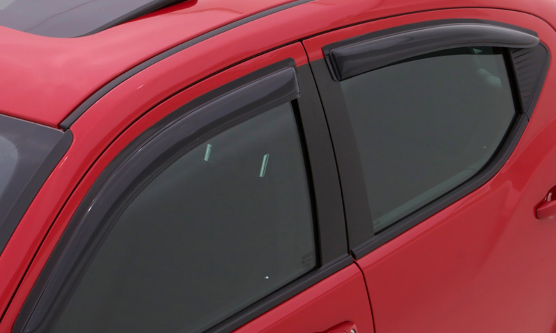 AVS 94173 16-18 Honda Civic Coupe Ventvisor Outside Mount Window Deflectors 4pc - Smoke - Image 4