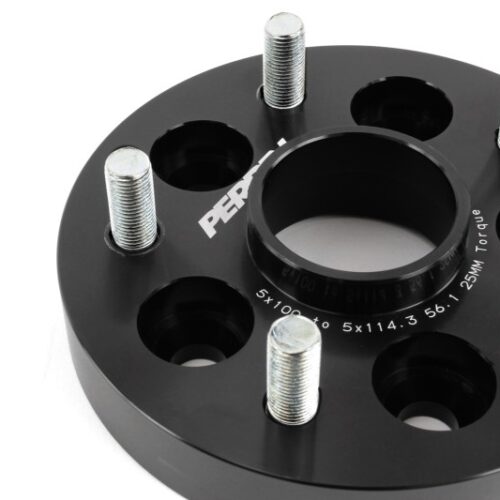 PERRIN Subaru/Toyota/Scion 25mm Wheel Adapter (Bolt-On Type) 5x100 to 5x114.3 w/56mm Hub - Pair - Image 7