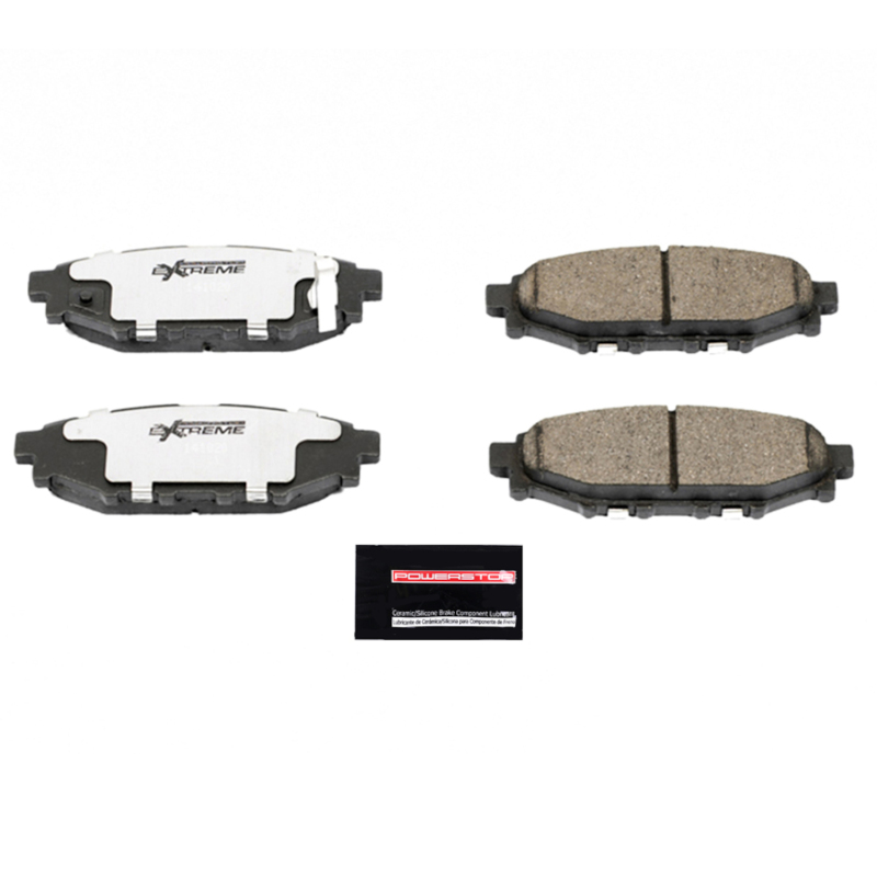Power Stop 13-16 Subaru BRZ Rear Z26 Extreme Street Brake Pads w/Hardware - Image 8
