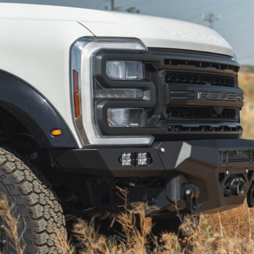 Alternative view of DV8 Offroad FBFF2-06 23-26 Ford F-250/F-350 Spec Series Front Bumper w/ Winch