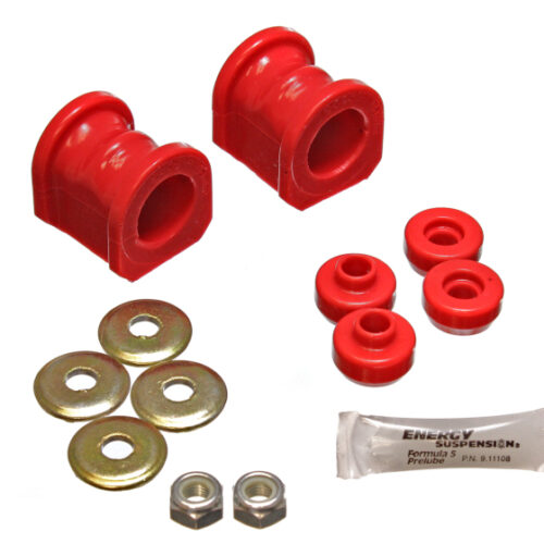 Energy Suspension 7.5115R 91-94-Nissan Sentra/NX1600/2000 Red 27mm Front Sway Bar Frame Bushings (Sway bar e - Image 4