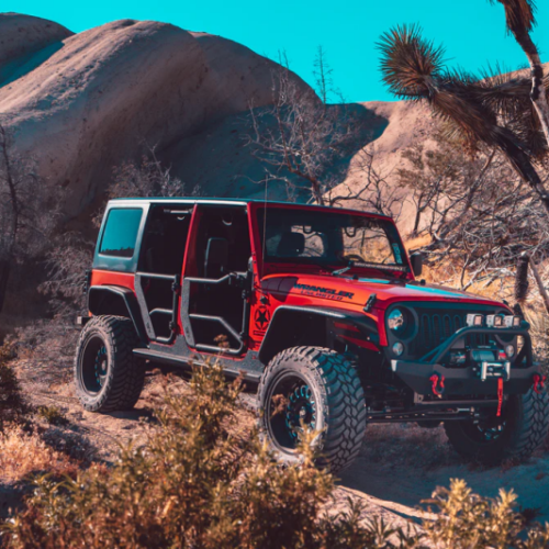 Body Armor 4x4 JK-6155 07-18 Jeep Wrangler JK Tube Doors Rear Pair - Image 5