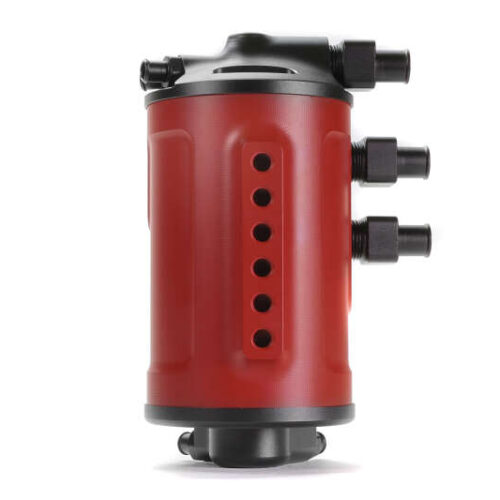 PERRIN 02-21 Subaru WRX / 04-21 STI Air Oil Separator - Red - Image 5