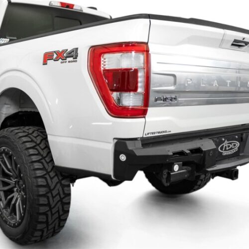 Addictive Desert Designs 21-23 Ford F-150 (excl. Raptor) Black Label Rear Bumper - Image 9