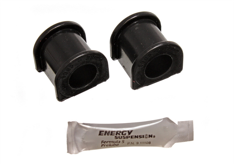 Energy Suspension 16.5121G 96-00 Honda Civic/CRX Black 22mm Front Sway Bar Bushings - Image 3