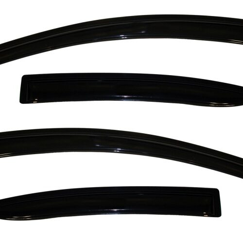 AVS 94257 10-13 Mazda 3 Ventvisor Outside Mount Window Deflectors 4pc - Smoke