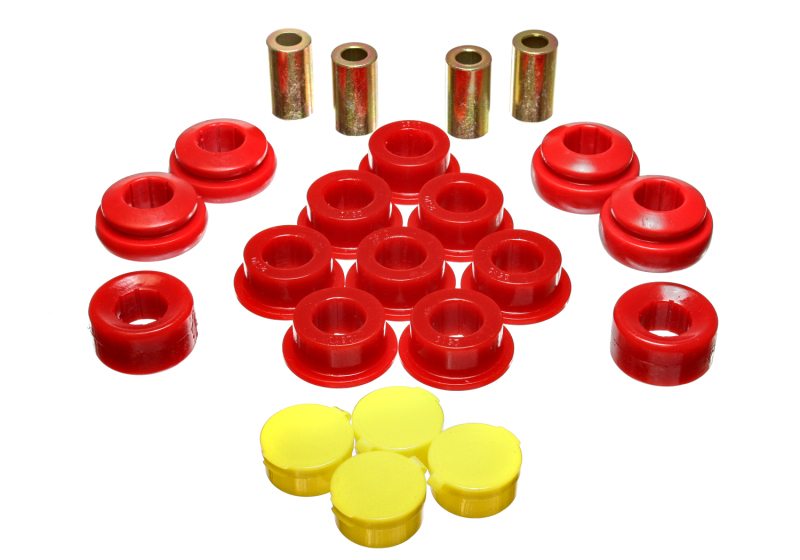 Energy Suspension 16.3117R 02-04 Acura RSX (includes Type S) Red Rear Control Arm Bushing Set - Image 5