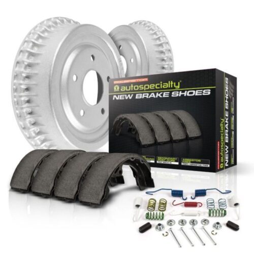 Alternative view of Power Stop 92-01 Jeep Cherokee Rear Autospecialty Drum Kit
