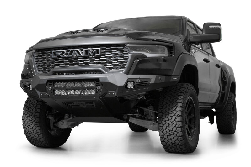 Addictive Desert Designs 25+ RAM 1500 RHO Bomber Front Bumper (20 Inch Lights) - Image 8