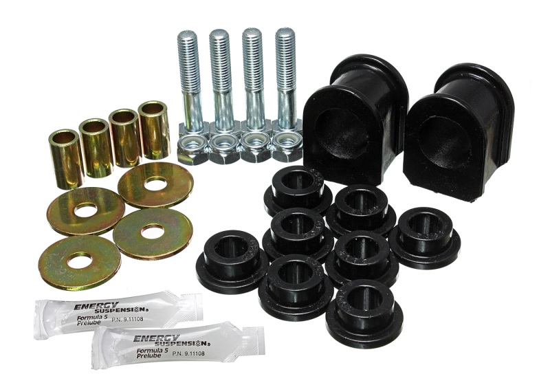 Energy Suspension 4.5192G 99-04 Ford F250 SD/350 4WD Black Front 1-1/4in Sway Bar Bushing Set - Image 5