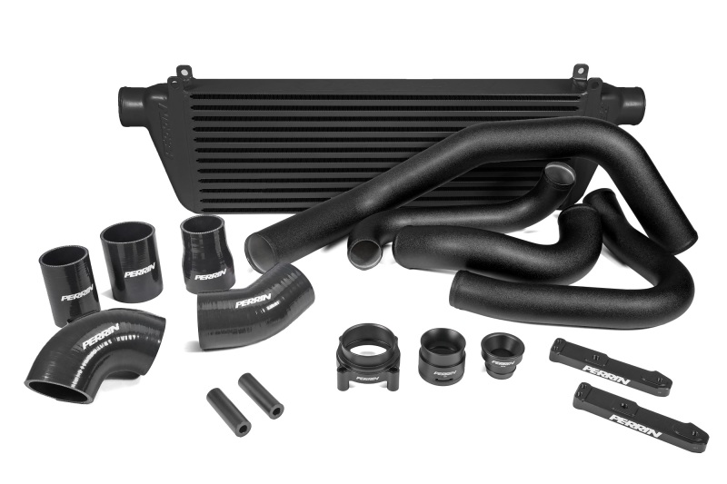 PERRIN 22-26 Subaru WRX Front Mount Intercooler Kit (Black Tubes & Black Core)