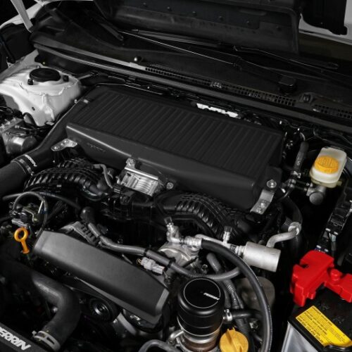 PERRIN 22-26 Subaru WRX / 19-25 Ascent / 20-25 Outback & Legacy Turbo Top Mount Intercooler - Black - Image 8