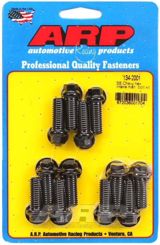 ARP 134-2001 SBC Hex Intake Manifold Bolt Kit