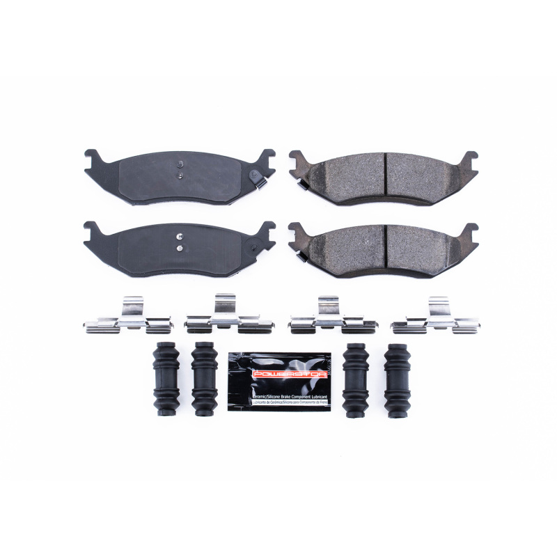 Power Stop 07-09 Chrysler Aspen Rear Z23 Evolution Sport Brake Pads w/Hardware - Image 3