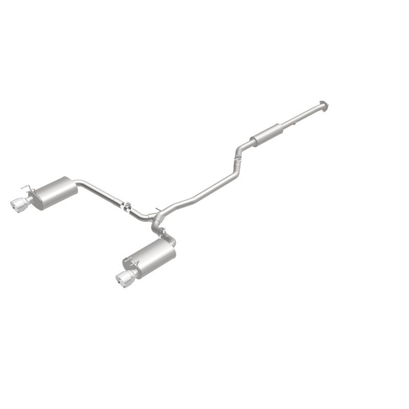 MagnaFlow 19181 Sys C/B 2015 Honda Accord 3.5L V6 2.5in SS Dual Split Rear Polished 4.5 Tip - Image 9