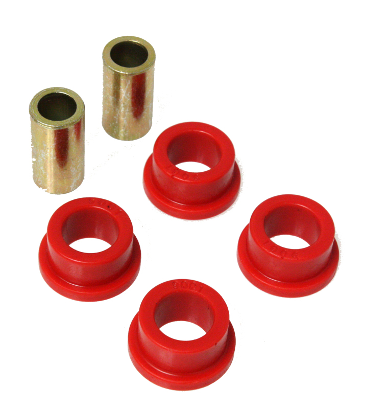Energy Suspension 9.9107R Universal Link Flange Type Bushings Red 1.265 OD / .75 ID / 1/2in Bolt Diameter - Image 3
