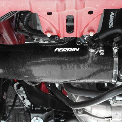 PERRIN 15-21 Subaru WRX / 14-18 Forester XT Turbo Inlet Hose 3in. w/ Turbo Adapter Flange - Black - Image 9