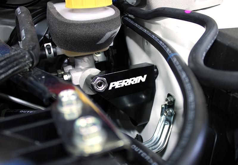 PERRIN 15-21 Subaru WRX/STI / 13-17 Crosstrek / 14-18 FXT / 13-16 Impreza Master Cyl. Brace - Black - Image 9