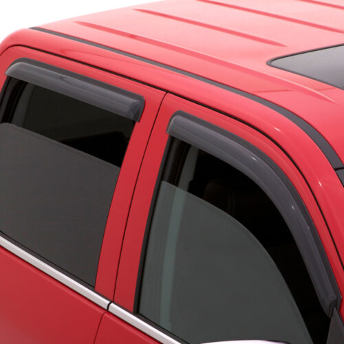 AVS 94183 2018 Jeep Wrangler Unlimited (4-Door) Ventvisor Outside Mount Window Deflectors 4pc - Smoke - Image 4
