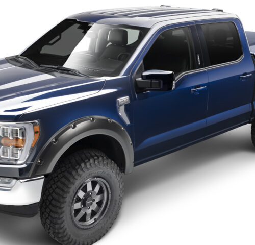 Bushwacker 2021 Ford F-150 (Excl. Lightning) Pocket Style Flares 4pc - Black