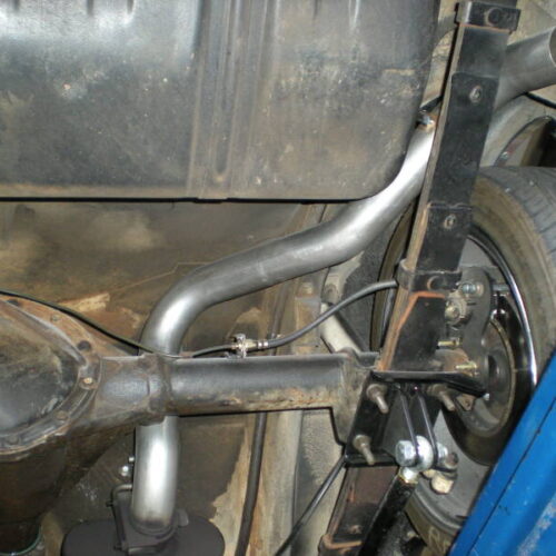Flowmaster 17129 67-68 GM F-BODY 2.5 in. American Thunder Crossmember-Back Exhaust System - Image 8