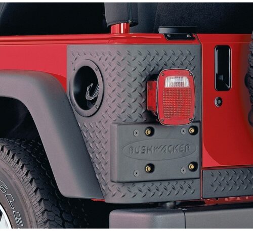 Bushwacker 14004 97-06 Jeep Wrangler Trail Armor Rear Corners - Black - Image 3