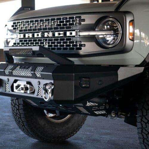 Alternative view of DV8 Offroad LBUN-01 Bull Bar Add-On For DV8 Ford Bronco Bumpers - Fits 13in Elite Series Light Bar