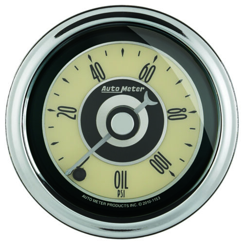 Autometer Cruiser Ad 2-1/16in Full Sweep Electric 0-100 PSI Oil Pressure Gauge - Image 3