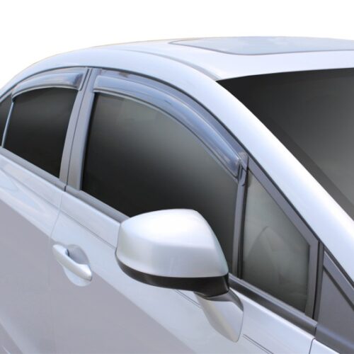 Alternative view of AVS 12-15 Honda Civic Ventvisor Outside Mount Window Deflectors 4pc - Smoke