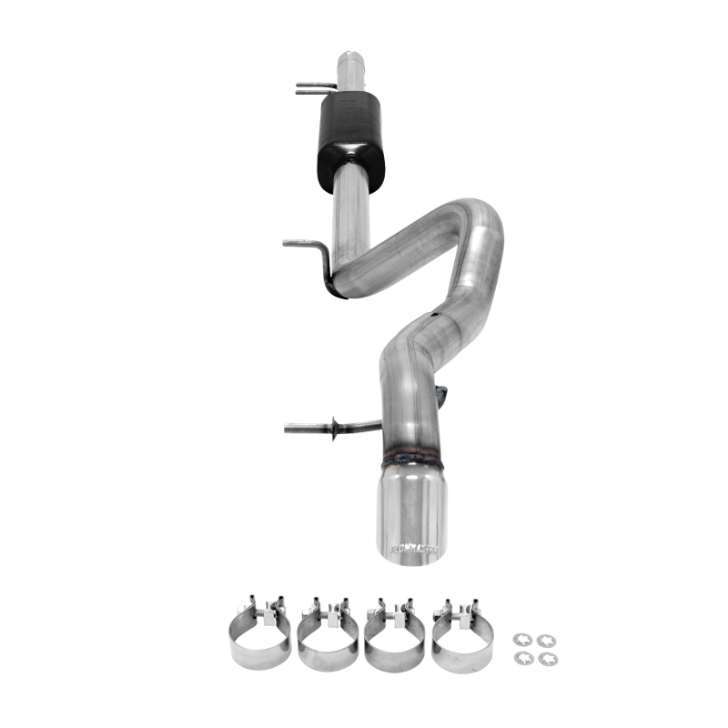 Flowmaster 817674 07-18 Jeep Wrangler JK American Thunder Cat-Back Exhaust System - Image 5