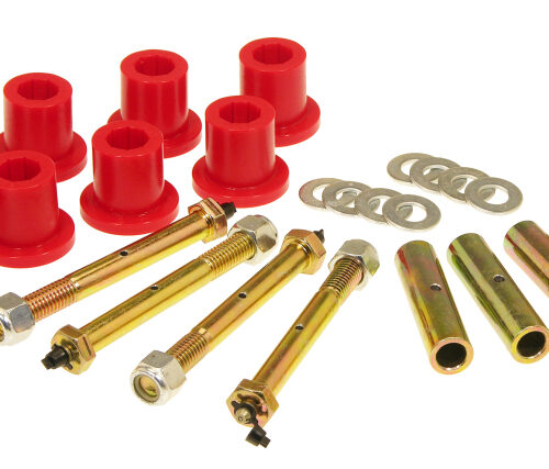 Prothane 1-816 87-96 Jeep YJ Front or Rear Frame Shackle Bushings - Red