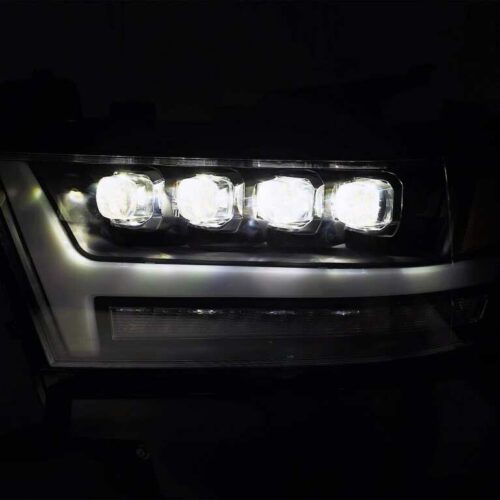 AlphaRex 880516 19-20 Ram 1500HD NOVA LED Proj Headlights Plank Style Gloss Blk w/Activ Lght/Seq Signal/DRL - Image 6
