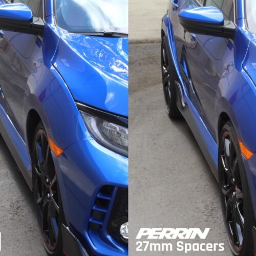 PERRIN 17-25 Honda Civic Type R / 22-26 Acura Integra Type S 64.1mm 5x120 Wheel Spacers 27mm - Pair - Image 9