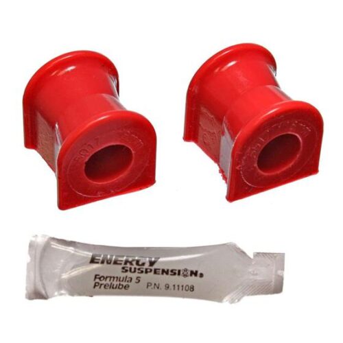 Energy Suspension 7.5103R 70-78 Nissan 240Z/260Z/280Z Red 21mm Front Sway Bar Frame Bushings - Image 2