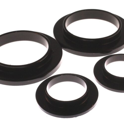 Energy Suspension 4.6101G 79-04 Ford Mustang SVO Black Rear Spring Upper & Lower Isolator Set - Image 4