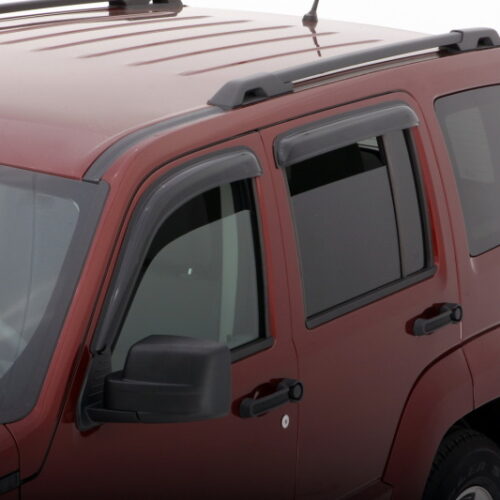Alternative view of AVS 94964 08-14 Jeep Liberty Ventvisor Outside Mount Window Deflectors 4pc - Smoke