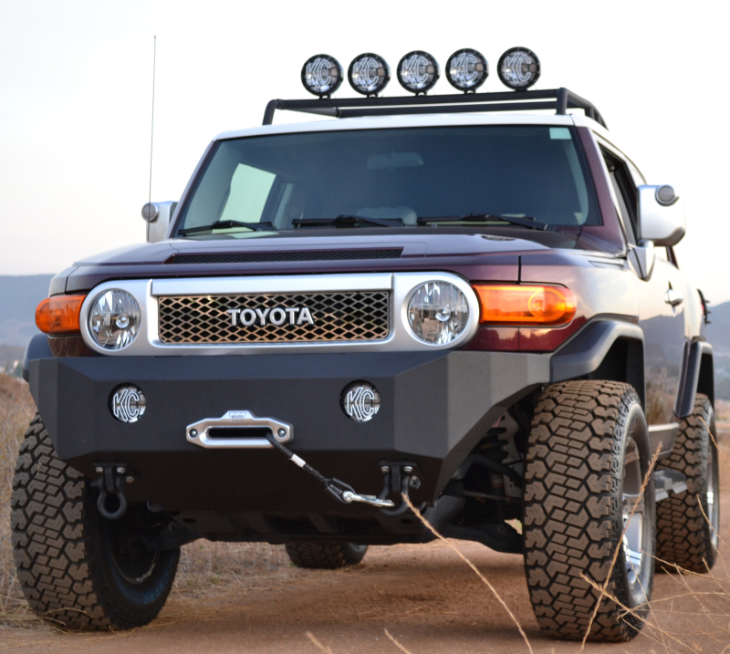 Body Armor 4x4 FJ-19336 07-14 Toyota FJ Cruiser Pro Series Front Winch Bumper - Image 3