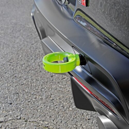 PERRIN 20-25 Toyota Supra Tow Hook Kit (Rear) - Neon Yellow - Image 6