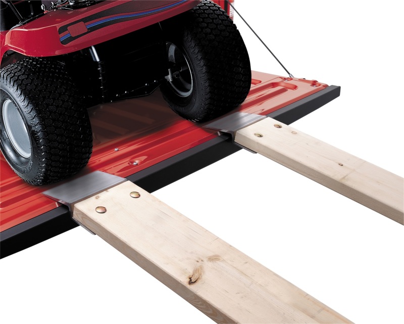 Lund 602002 Universal Ramp Kit For 2X8in To 2X10in Planks 9X7.5X2.25in - Silver