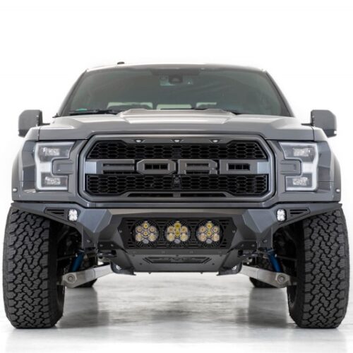 Alternative view of Addictive Desert Designs 17-20 Ford Raptor F-150 Bomber Front Bumper