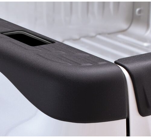 Bushwacker 07-13 Chevy Silverado 1500 Fleetside Bed Rail Caps 97.6in Bed - Black
