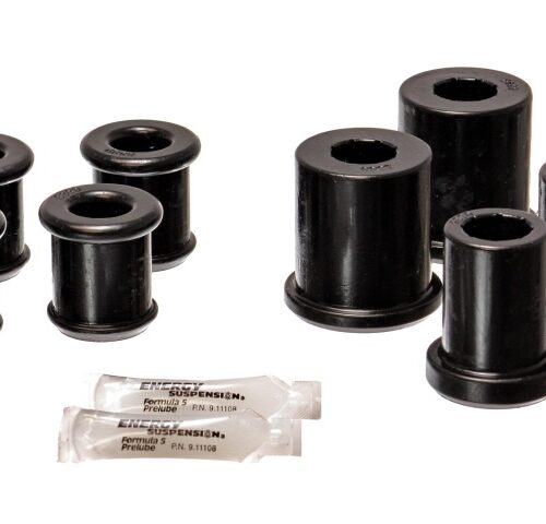 Energy Suspension 3.3176G 04-09 Cadillac XLR/XLR-V / 97-12 Corvette Black Front End C/A Bushing Set