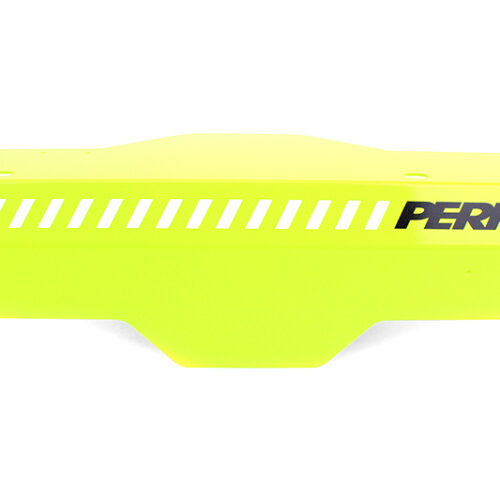 PERRIN 02-14 Subaru WRX / 04-21 STI / 08-11 Impreza Pulley Cover - Neon Yellow - Image 3